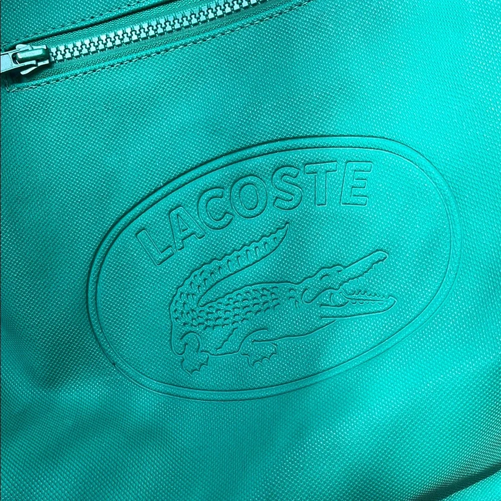 Lacoste Green Drawstring Backpack - Picture 2 of 6